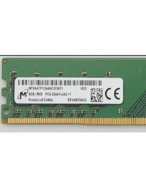 Micron 8GB DDR4 Desktop RAM PC4-2666V (MTA8ATF1G64AZ-2G6E1)